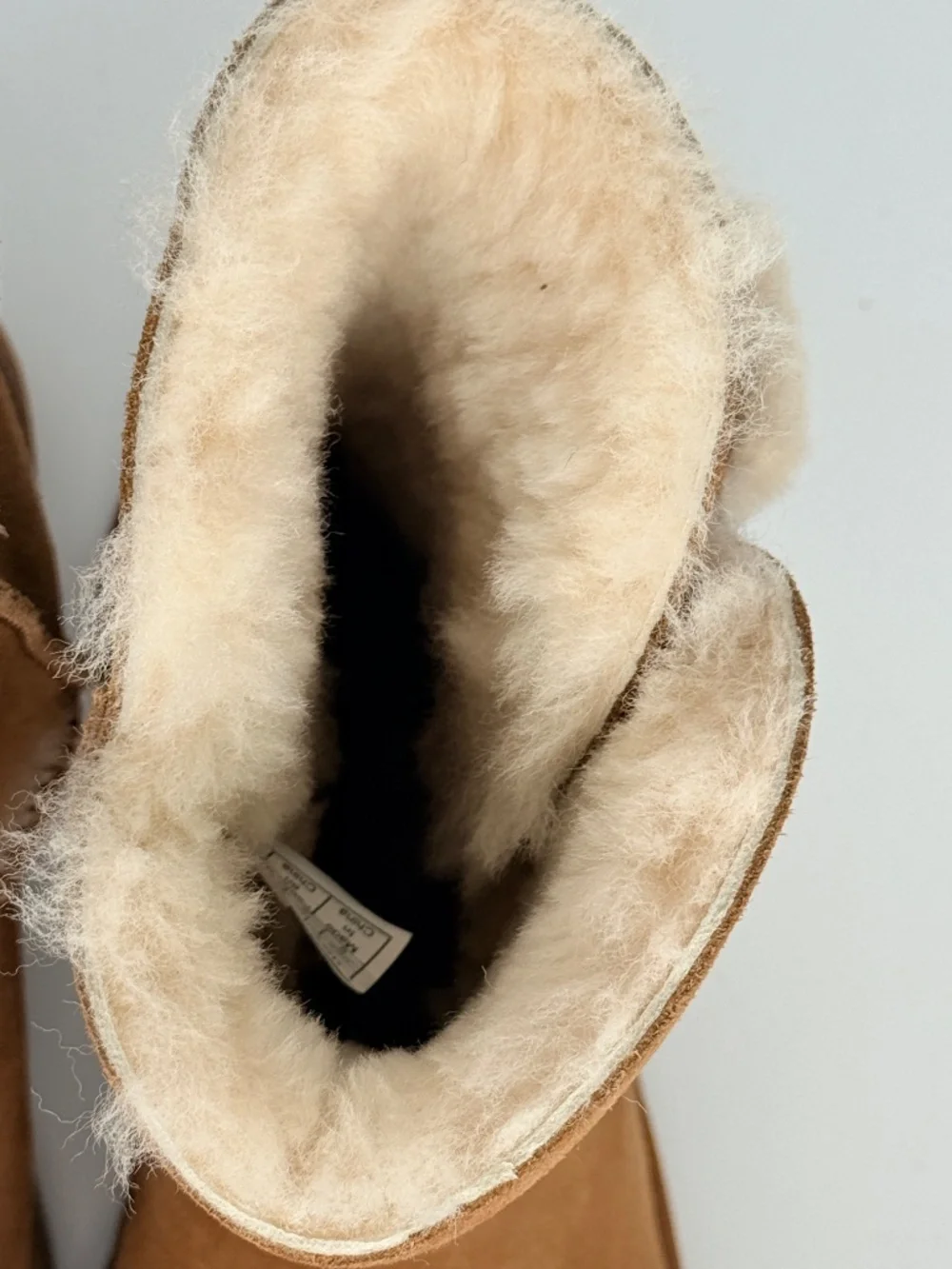 UGG Bailey Fluff Buckle Boot Size 8